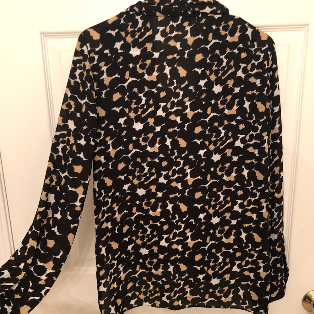 Leopard Blouse - Picture 3 of 4